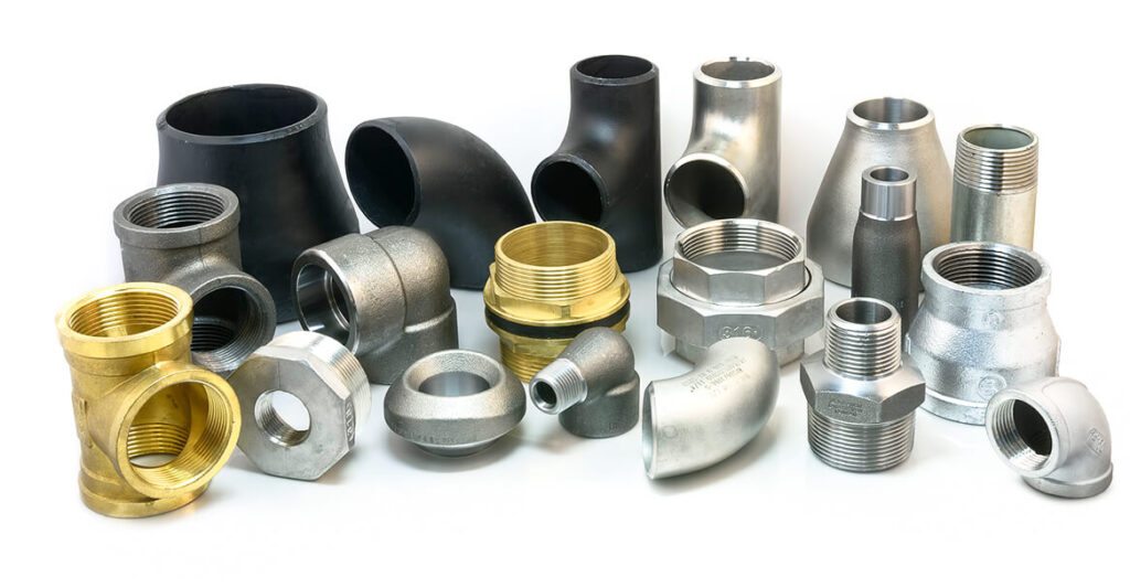 Marine pipe fittings and components